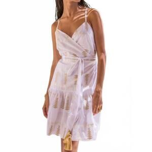 NEW NEMA layla mini dress in white